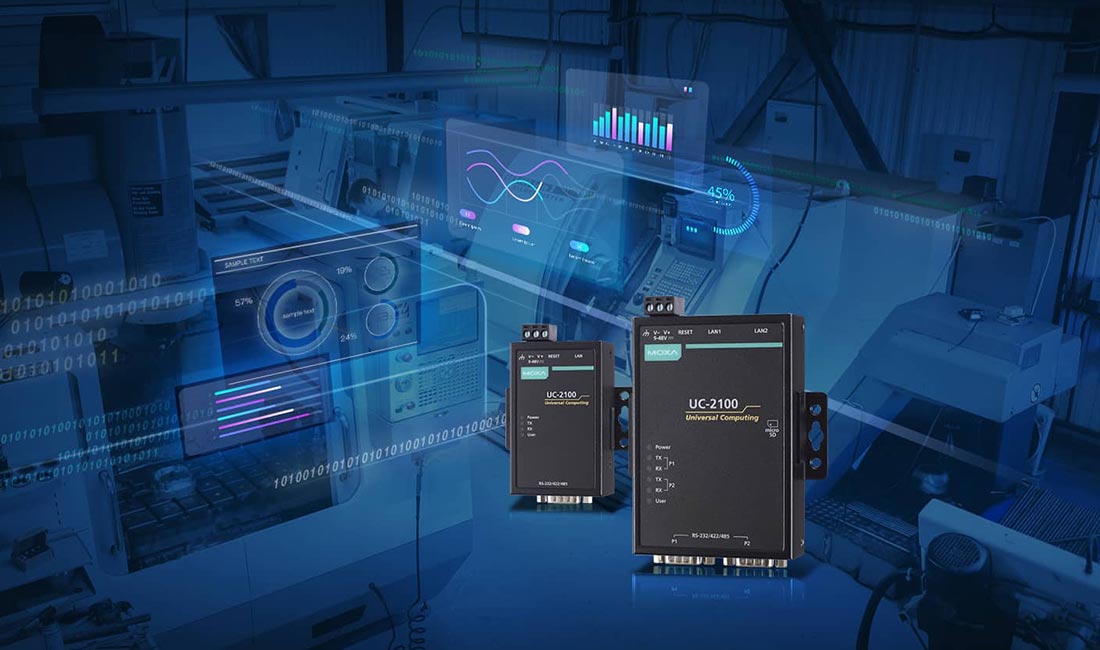 Серия UC-2100 - Ультракомпактные компьютеры MOXA на базе ARM-процессора