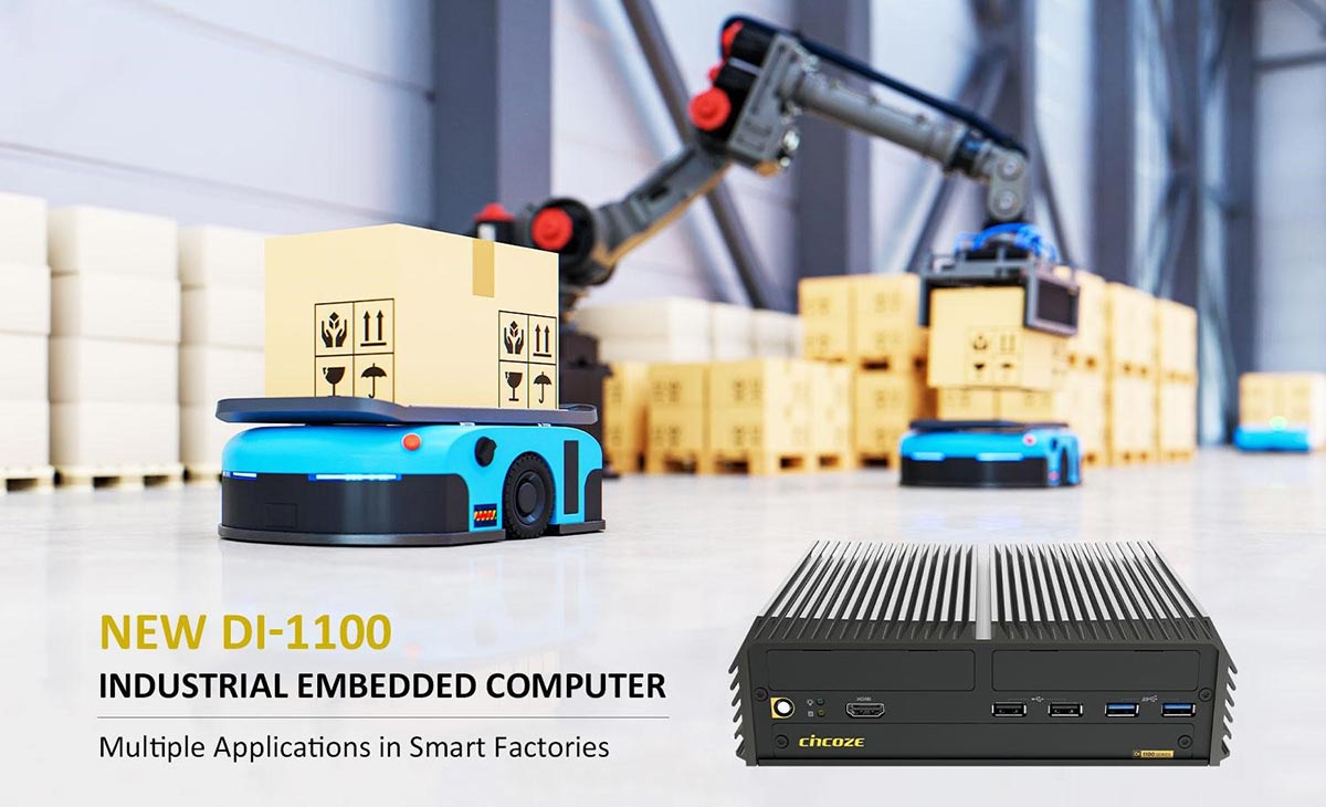 Компактный встраиваемый  компьютер Cincoze DI-1100
