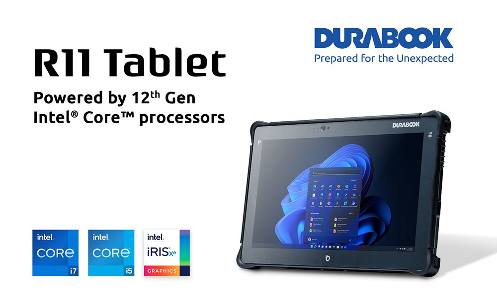 полностью  защищенный планшет Durabook R11