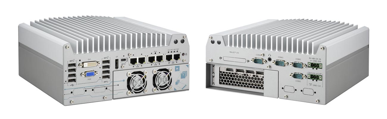 Промышленный  встраиваемый компьютер Neousys Nuvo-9160GC-PoE для систем машинного зрения