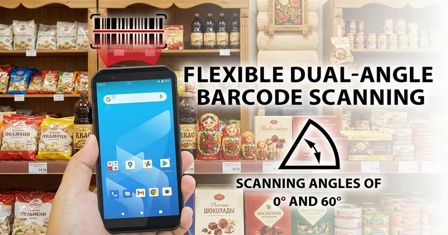 Коммуникатор TC605 для сбора данных, биометрии,  транспорта и складского учета от Winmate