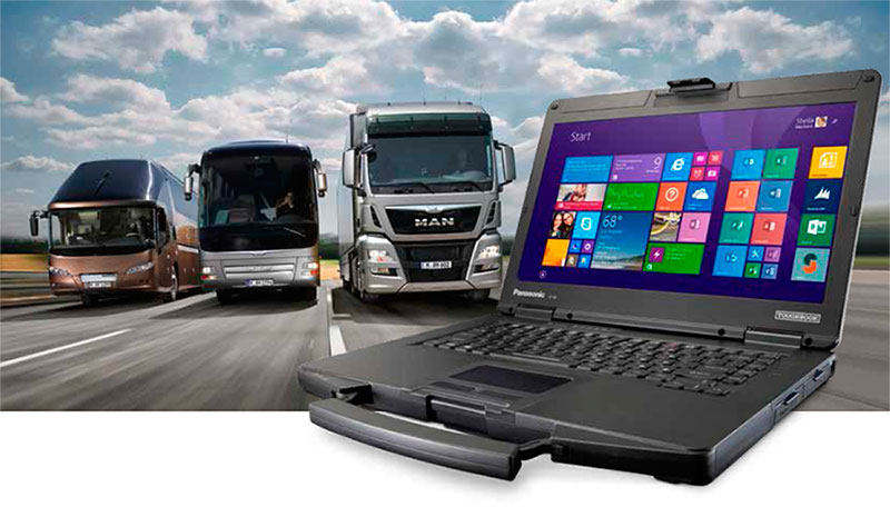 Профессиональный полузащищенный ноутбук Panasonic Toughbook CF-53