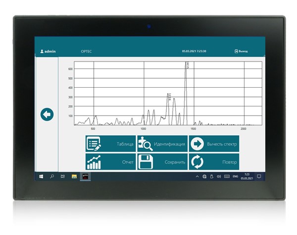 промышленный панельный компьютер AFL3-W07A-AL-N1/P/PC/4G для анализатора OPTEC-785LRam